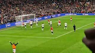 Manchester United winner versus Fulham FA cup Quarter final Live