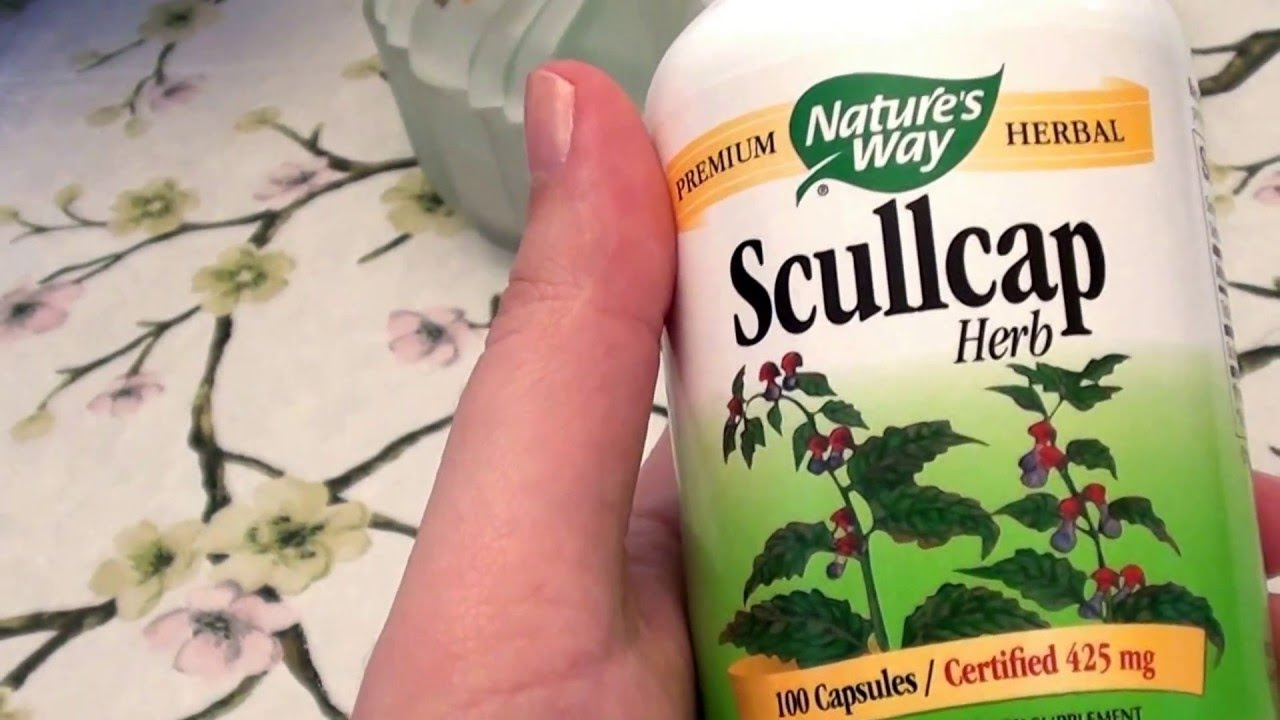 Nature's Way Scullcap Herb 425 mg  Capsules for Sleeping REVIEW