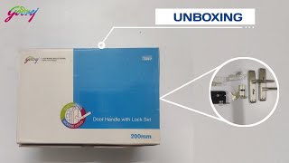 Door Handle Lock Unboxing Godrej Lock Full Explain All Future