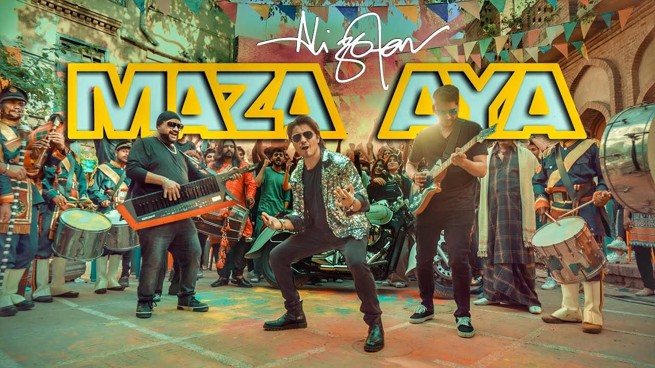 Ali Zafar   MAZA AYA feat Hashim Nawaz  Cricket Anthem  Cricket World Cup 2023