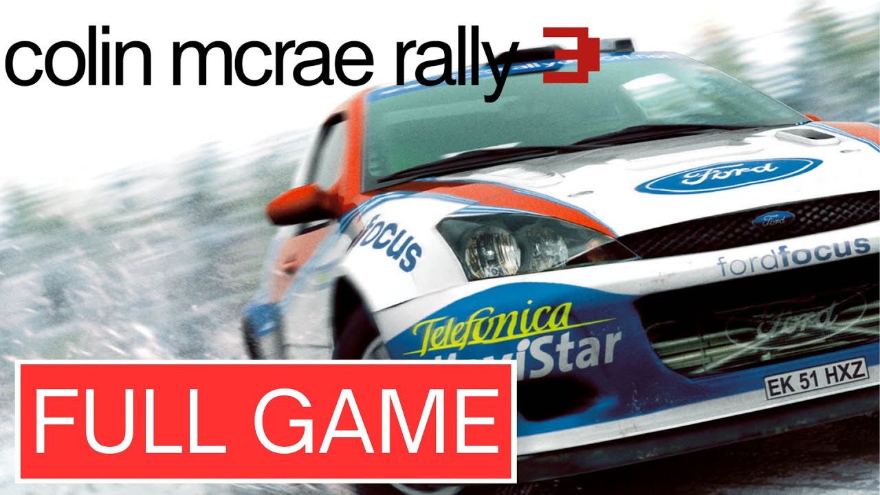 Colin McRae Rally 03 Walkthrough No Commentary Full Game (PS2)