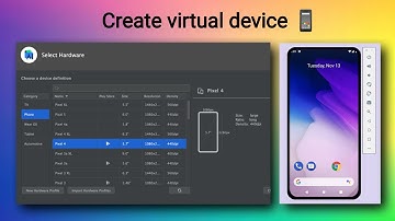 How to create a virtual device in Android studio | android emulator | AVD