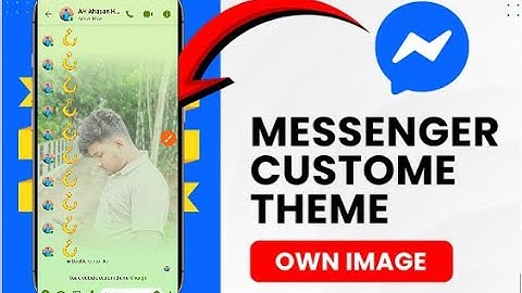 How to Set Custom Theme in Messenger Using Your Own Picture | 2025 | Messenger Custom Chat Theme