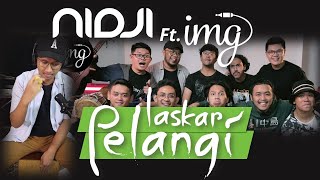 NIDJI - Laskar Pelangi Ft. INDOMUSIKTEAM (Cajon Cover)