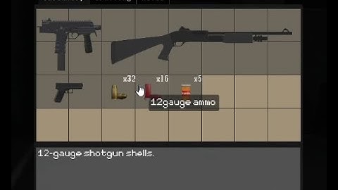 Horror Gamedev Grid Inventory & Crafting