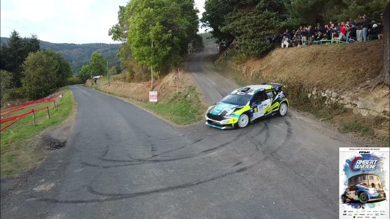 FINALE RALLYE AMBERT 2023 1er journée top 3 YouTube