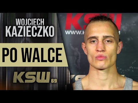 Wojciech Kazieczko efektownie nokautuje w debiucie dla KSW!