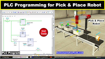 PLC Programming for Pick & Place Robot -