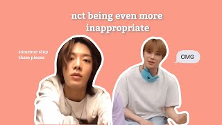 nct being even more inappropiate