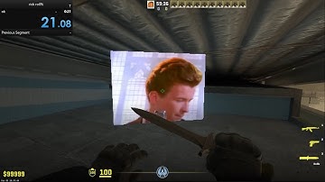 GGPredict Training Hub Rick Roll% in 21.08 (WR)