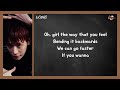 WONHO 원호 'if you wanna' Lyrics