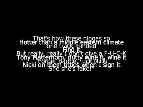 (LYRICS) Monster - Kanye West feat. Jay-Z, Rick Ross, Bon Iver and Nicki Minaj (Nicki Minaj\'s Verse)