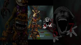 67 VS ALL FNAF CHARACTERS 😱🔥 | 67 TAKES OVER FIVE NIGHTS AT FREDDY’S! #67 #FNAF #FiveNightsAtFreddys