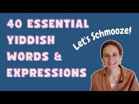 Vidéo: Qu'est-ce qu'un yenta en yiddish ?