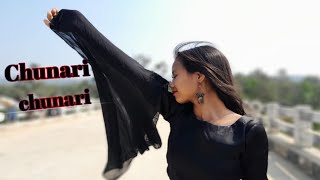 Chunari chunari dance video ||90's Hit Bollywood songs || Rimbe Sangma ||