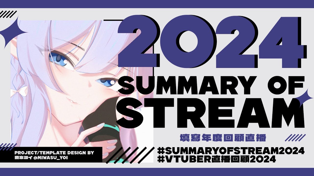 【雜談】 2024 年度回顧直播！草精靈們有最喜歡2024的哪一場直播嗎？ 【蕾雅 馬來西亞Vtuber】 | MYViki