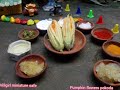 miniature cooking//pumpkin flowers pokoda/villgirl miniature safe/subscribe, like, share, comment