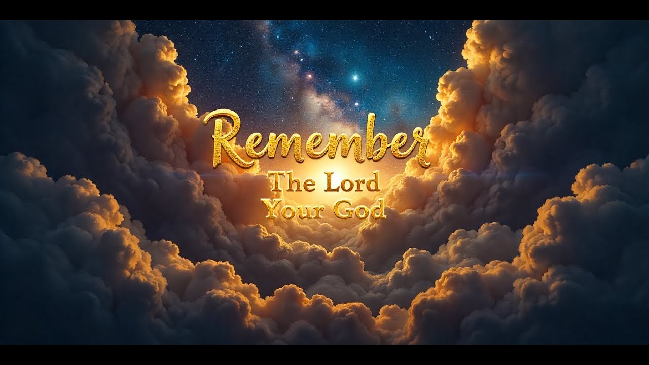Why You Must Remember The Lord Your God.