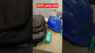 AVR Lamp test kaise kare#AVR