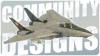 A PHOTOREALISTIC TOMCAT and much more! | Flyout community designs Ep.5!