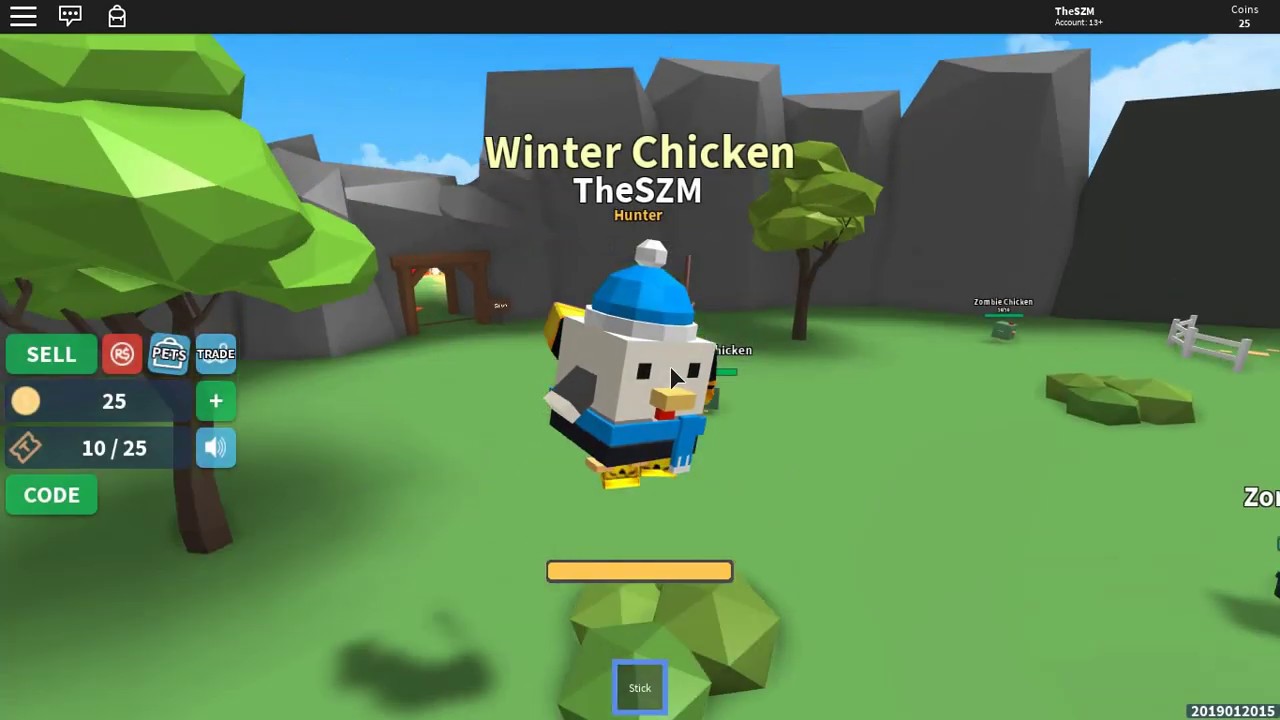 Code hunted roblox