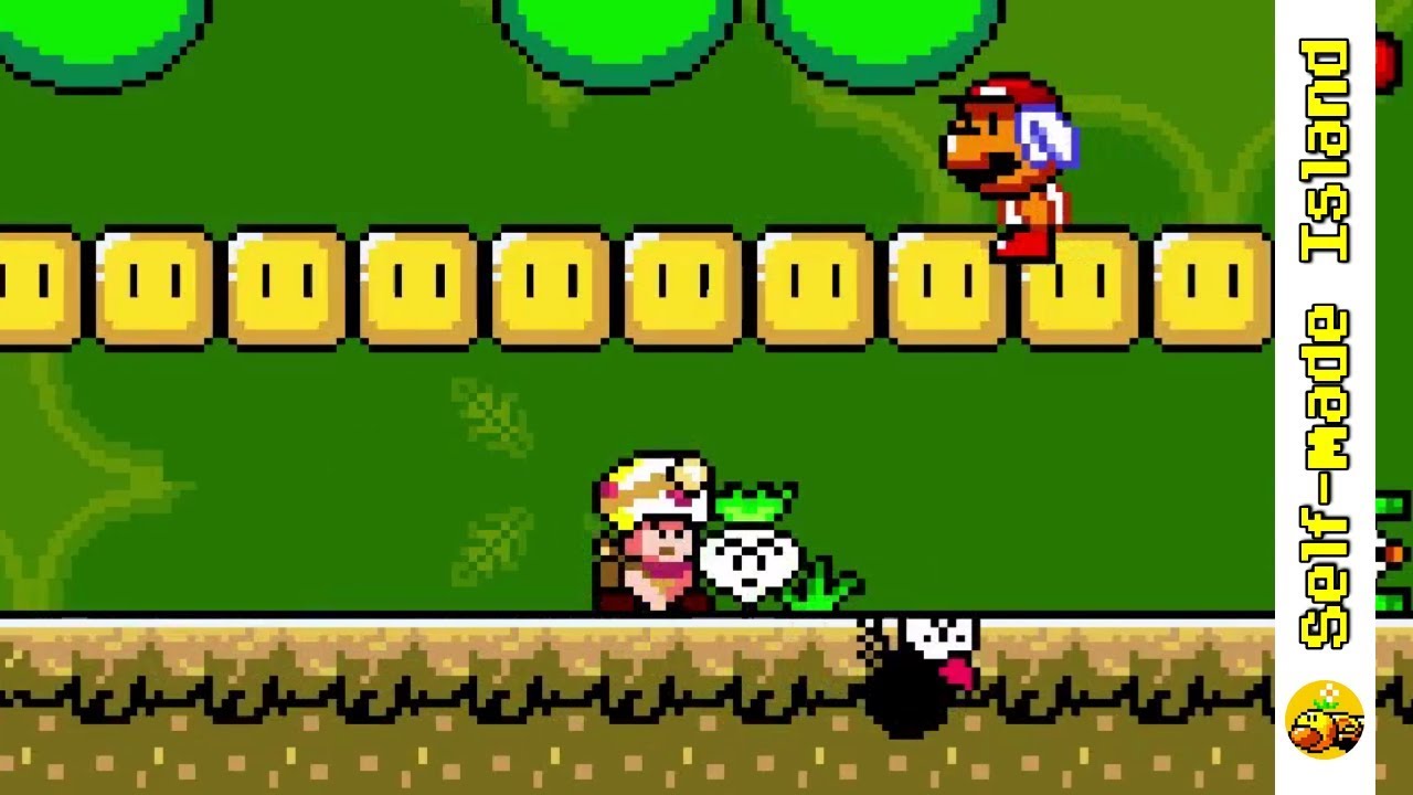 Captain Toad Treasure Tracker for SNES II • Super Mario World ROM Hack (SNES/Super Nintendo)