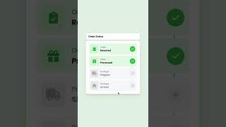 Order Tracking Page UI in HTML & CSS | Order Status Progress | Code with Nazia #coding #cssanimation