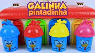 Minha De Modelar Da Galinha Pintadinha Na Baby Garage Com Surpresas