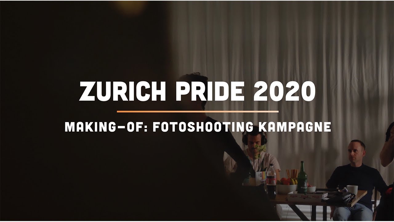 Zurich Pride 2020 - «Bekenne Farbe gegen Hass» Kampagnen Fotoshooting