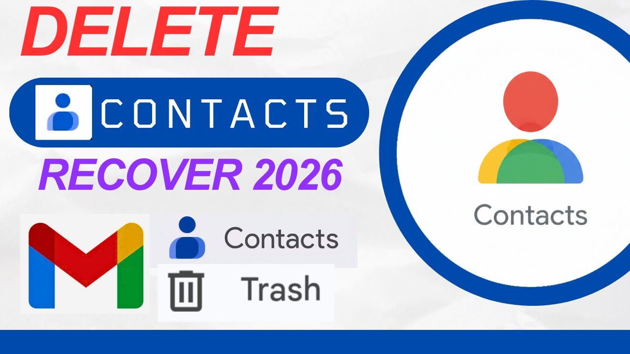 Mobile Se Delete Contacts Wapas Kaise Laye | Contact Recovery Trick 2026