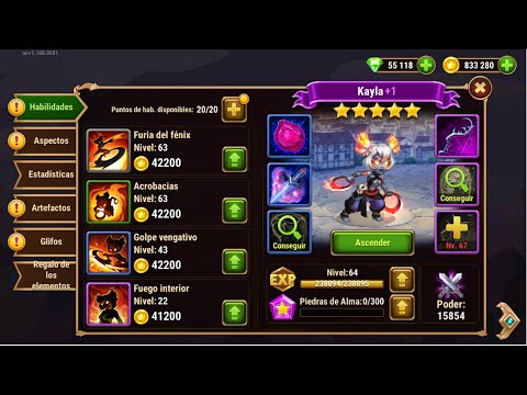 029 LAS ESTADISTICAS Y HABILIDADES DE LOS HEROES HERO WARS