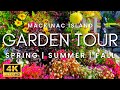 3 seasons of gardens  spring summer and fall on mackinac island  incredible gardens and flowers