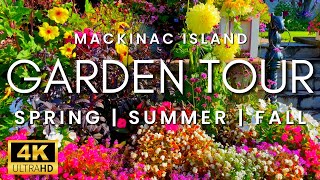 3 Seasons of Gardens - Spring, Summer and Fall on Mackinac Island | Incredible Gardens and Flowers