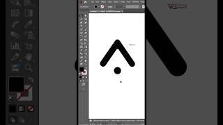 Adobe Illustrator 2026: Create This Modern Chevron Logo in 60 Seconds! 🚀 #vicktimegraphic