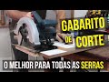 O melhor GABARITO para SERRA CIRCULAR manual - Preciso e Fácil de fazer - Serve para qualquer serra