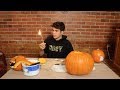 Carving a pumpkin at 2AM and getting TRAUMATIZED