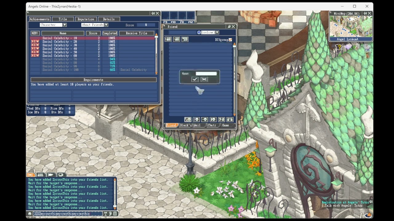 Angels Online Tips - 100x Friends