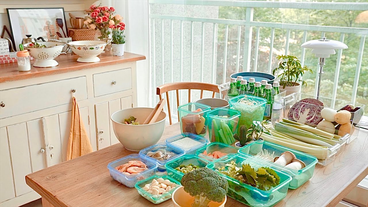 이케아 투명용기 하나로 바뀐 냉장고｜정리가 주는 평온함 & 식재료 오래 보관하는 꿀팁. IKEA Fridge Organization Must-Haves