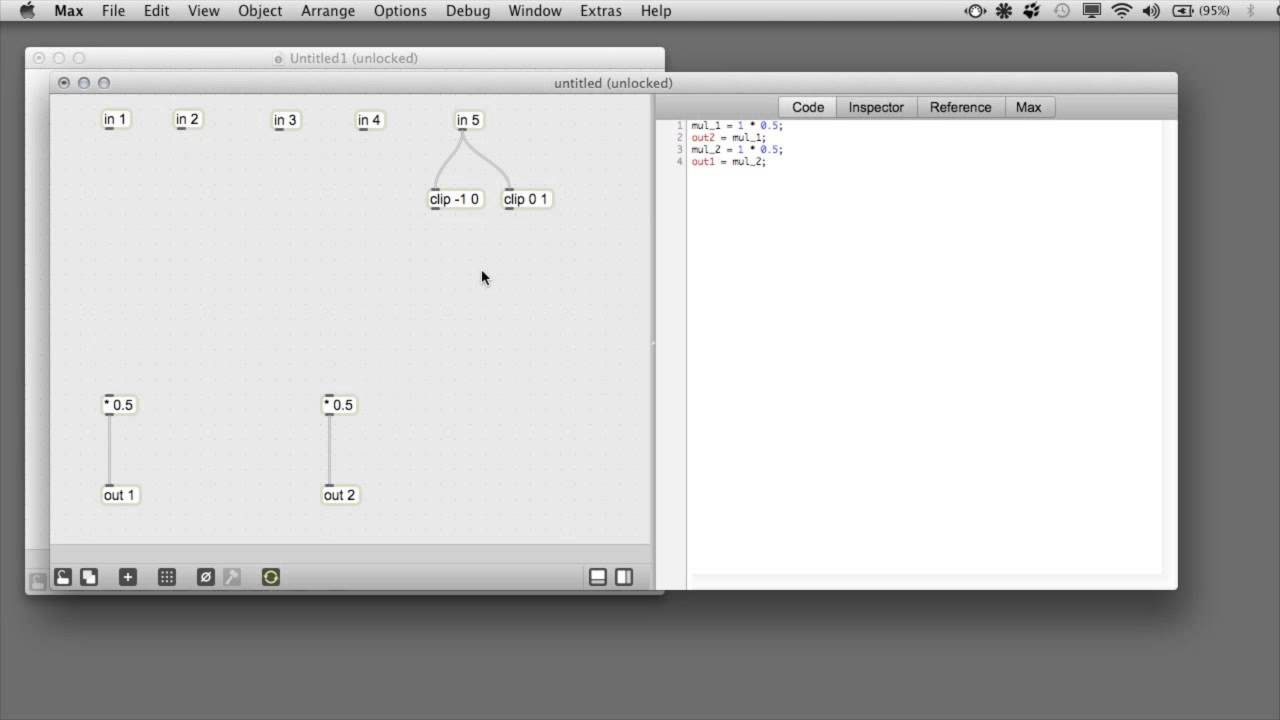 gen~ for Beginners: Debugging and Signal-Rate Processing