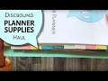 Discbound Teacher Planner Supply Haul