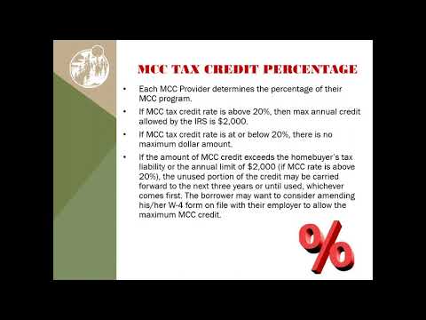 The Ins Outs Of the Mortgage Credit Certificate MCC