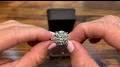 8 carat diamond ring on hand from m.youtube.com