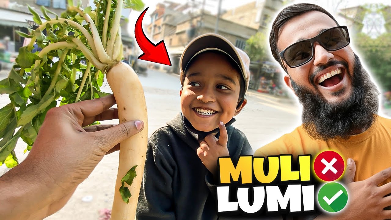 Sabziyon k nam ka competition 😂 Hans Hans k Bura haal hogaya