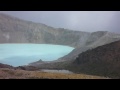 草津白根山の湯釜