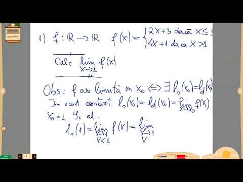 Limite de funcții-partea a II-a-clasele a XI-a și a XII-a