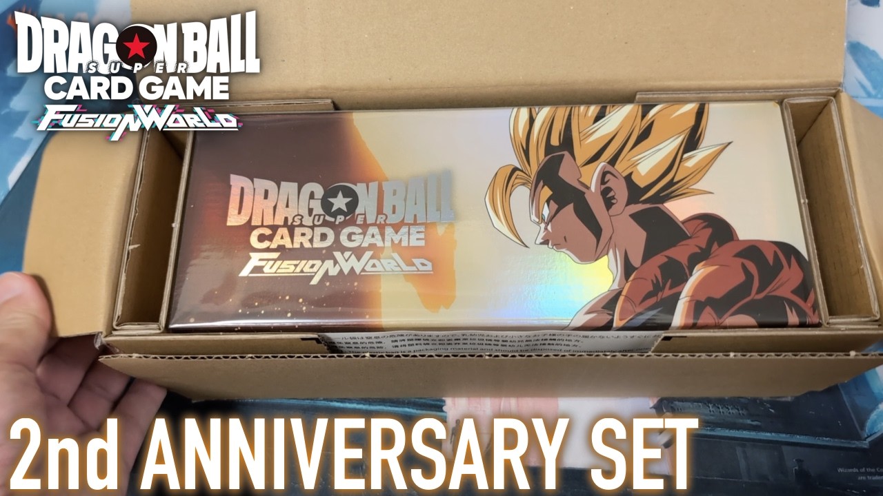 DBFW] It's here! Unboxing the Fusion World 2nd ANNIVERSARY SET