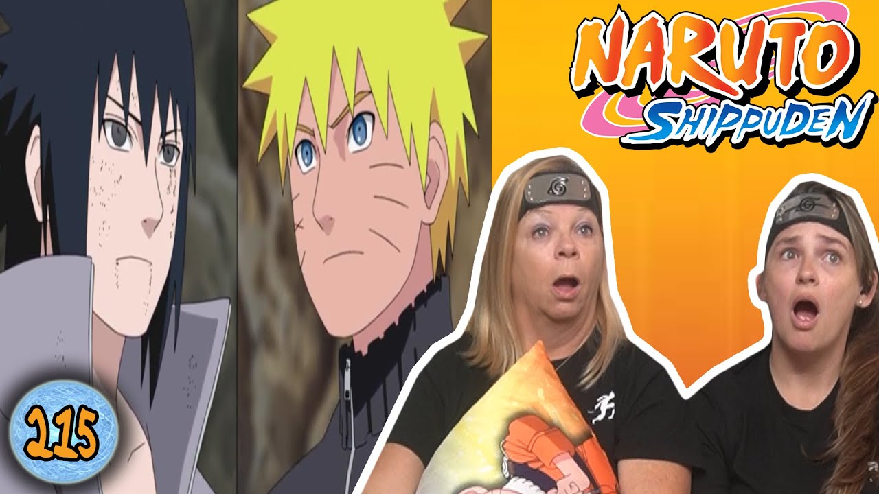 "Two Fates" !!!!!episode 215  naruto shippuden reaction naruto reaction anime reaction