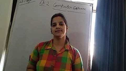 Class-3 Ch-2 Computer Software part-2