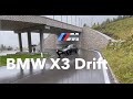 BMW X3 M40d Passo Pordoi Drift POV