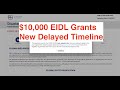 EIDL Grants Are Delayed | EIDL Grant and PPP Loan Update